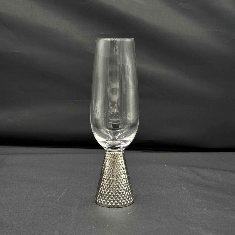 کیفیت Electroplate Diamond Base Wine Glass Set کارخانه