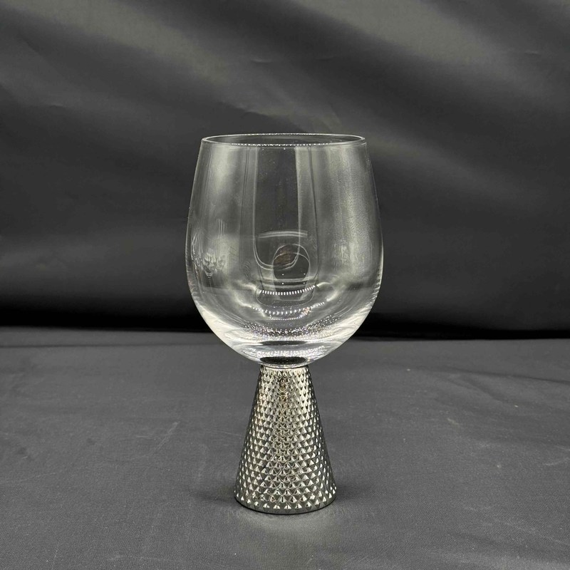 کیفیت Electroplate Diamond Base Wine Glass Set کارخانه