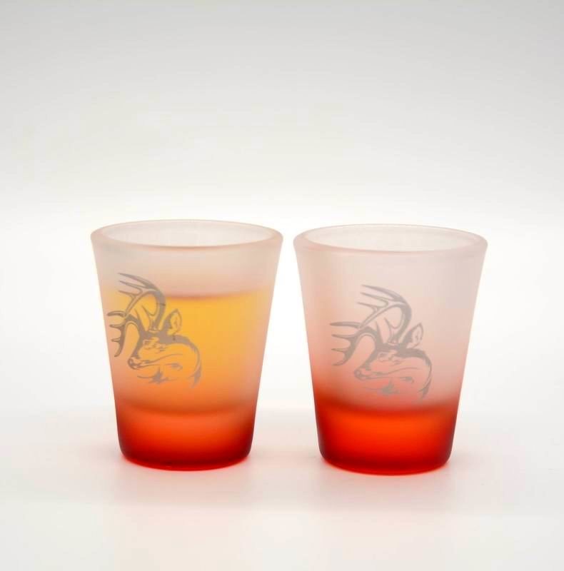 کیفیت 2oz Tinting Color Frozen Matte Unique Shot Glasses کارخانه