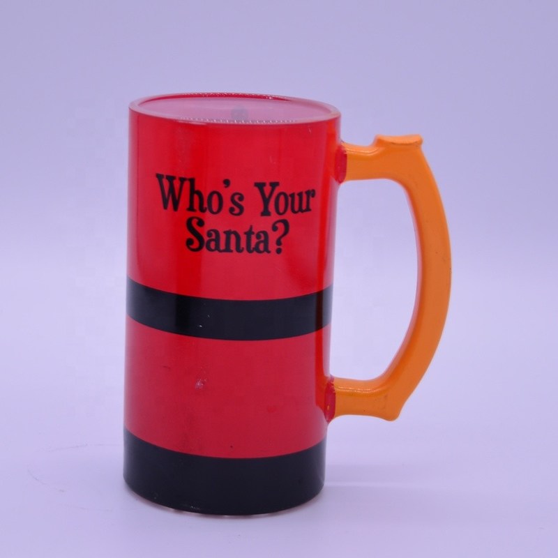 کیفیت Color Decorated Steins Customize Handpainted Glass Beer Mug کارخانه