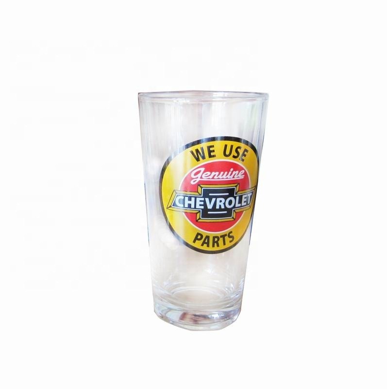 کیفیت Tall Giant 20 Oz Pint Craft Beer Glasses With Color Decal کارخانه