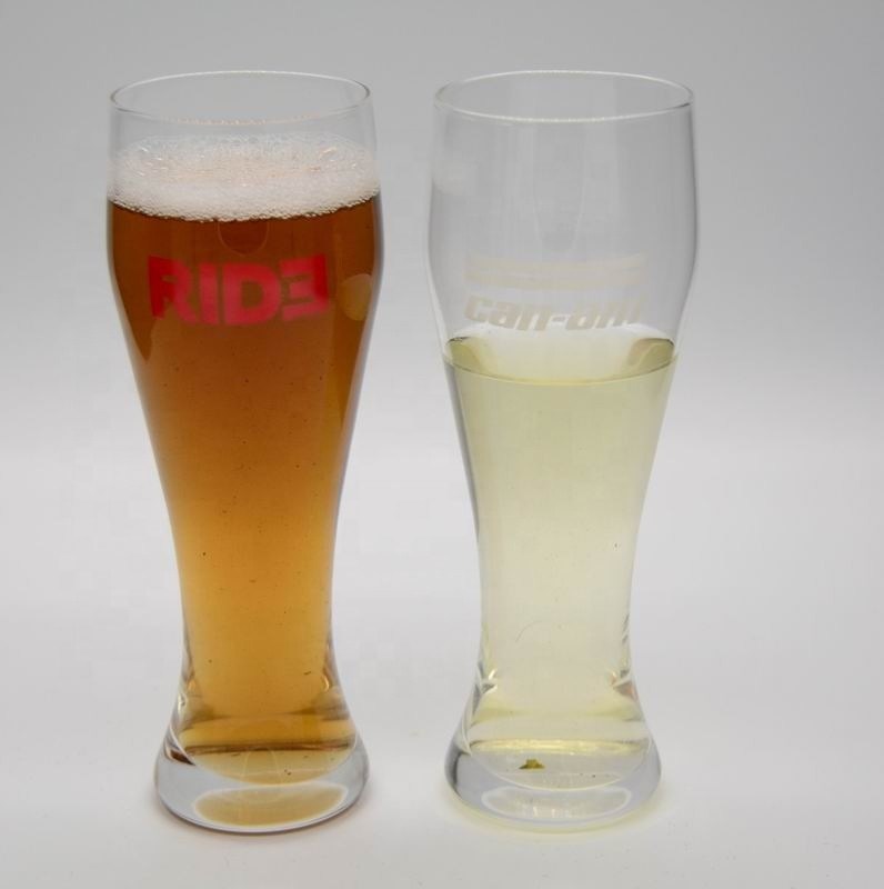 کیفیت Customized Color Logo Germany Pilsner Craft Beer Glasses کارخانه