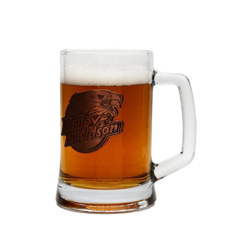 کیفیت 23oz Heavy Duty Beer Stein Decorated Craft Beer Glasses کارخانه