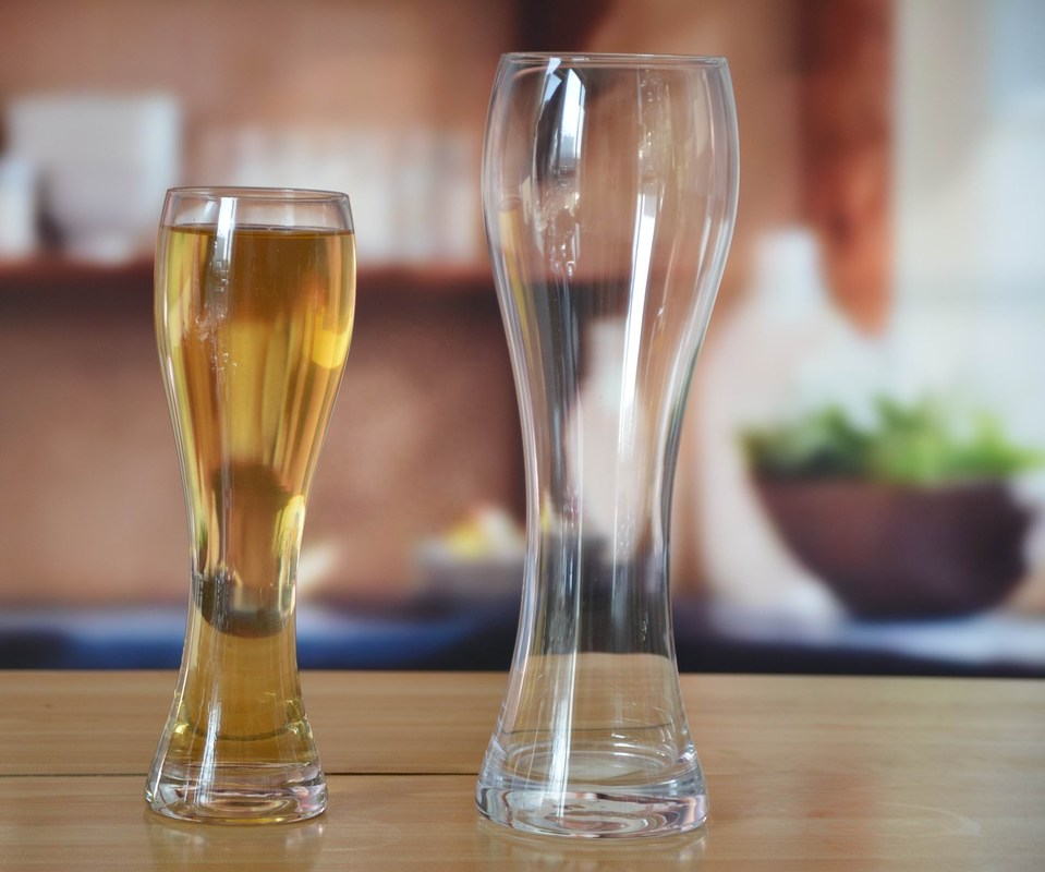 کیفیت Transparent Pilsner Craft Beer Pint Glasses For Party کارخانه