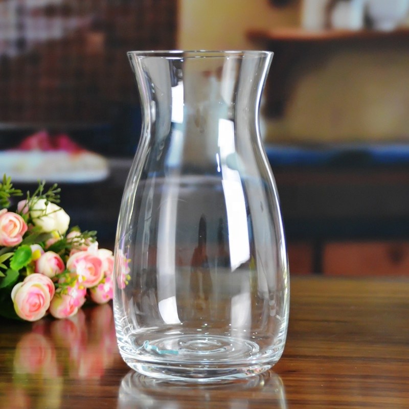 کیفیت Rainbow Decorative Glass Vase کارخانه