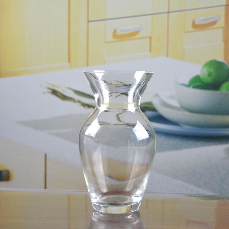 کیفیت Customize Irridescent Decorative Glass Vase For Home کارخانه