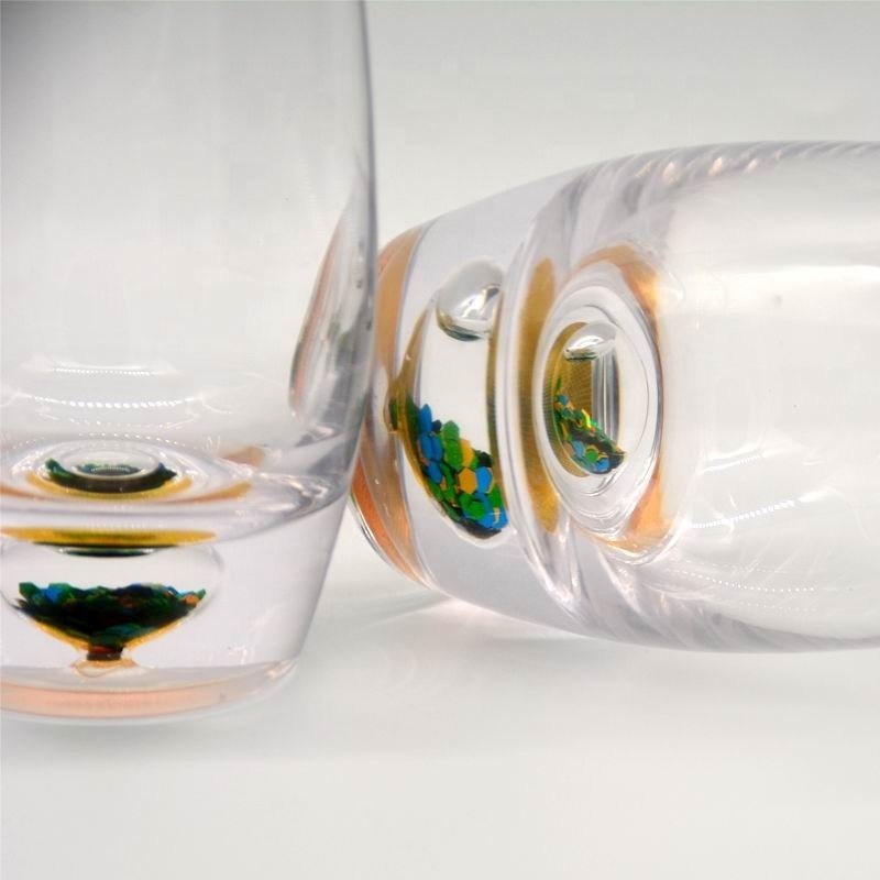 کیفیت Heavy Bottom Crystal Whiskey Glasses کارخانه