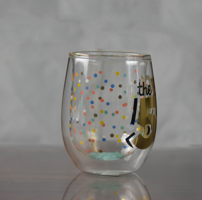 کیفیت High Borosilicate Double Wall Handmade Whiskey Glass کارخانه