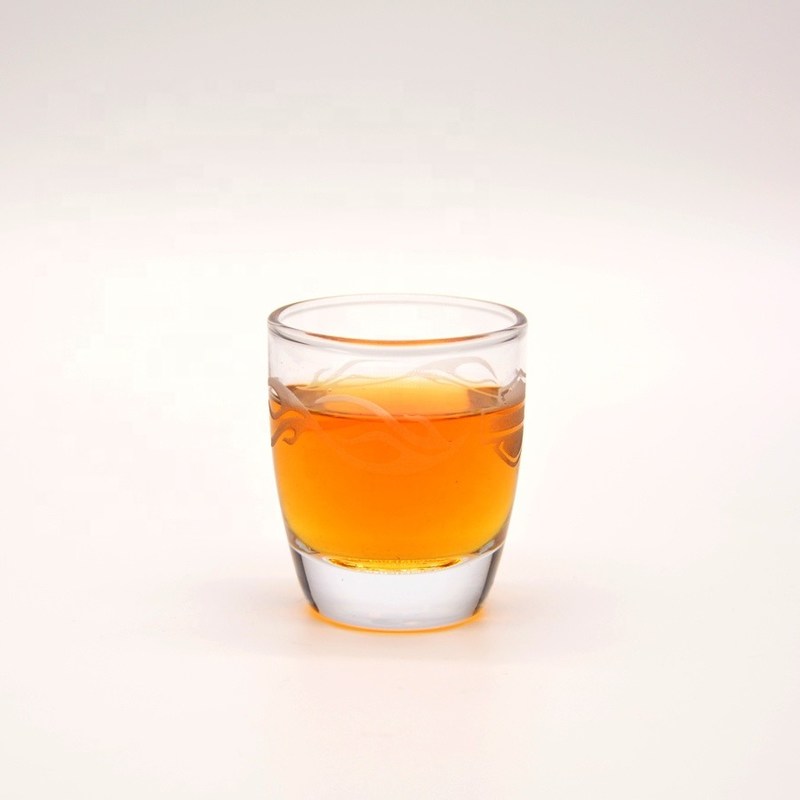 کیفیت Platinum 50ml Unique Shot Glasses With Branded Decal Logo کارخانه