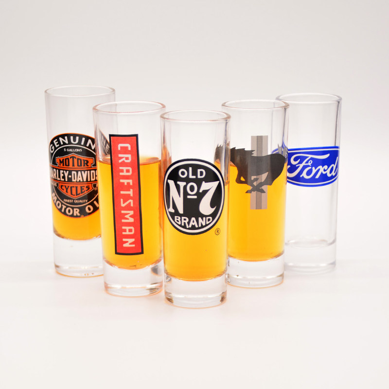 کیفیت Promotion 2oz Shot Glasses With Logo Unique Shot Glasses کارخانه