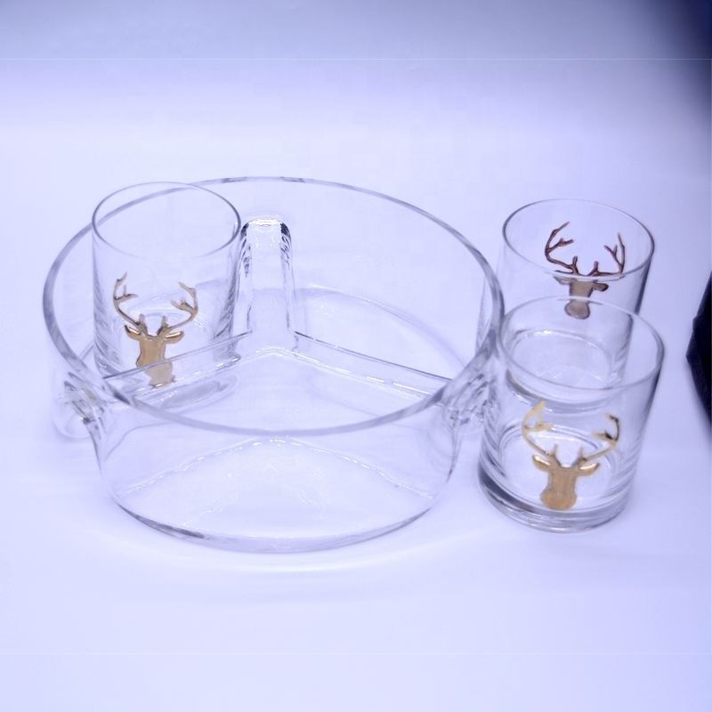 کیفیت Handmade Glass Fruit Plate کارخانه