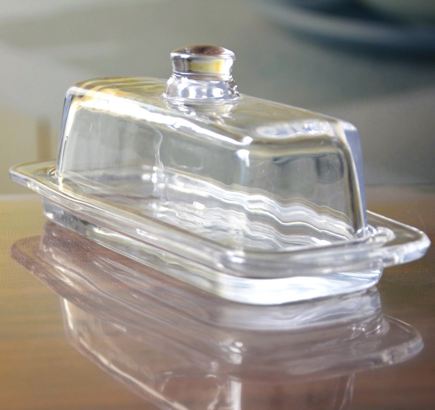 کیفیت Rectangle Cake Glass Charger Plates With Cover کارخانه