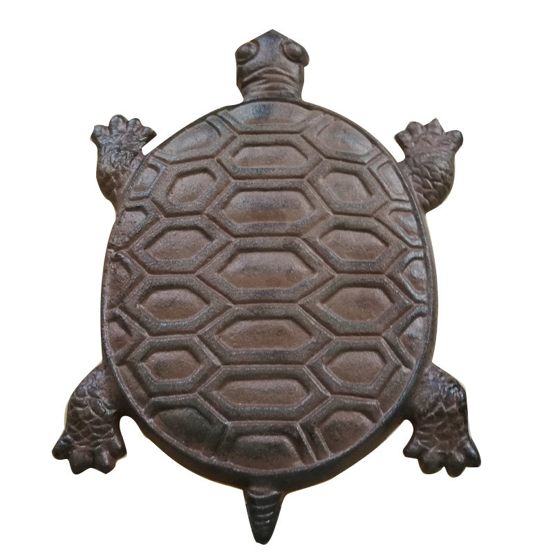 کیفیت Turtle Metal Stepping Stone Cast Iron Crafts For Garden کارخانه