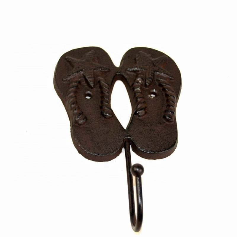 کیفیت Home Decoration Wrought Iron Coat Hooks Cast Iron Crafts کارخانه