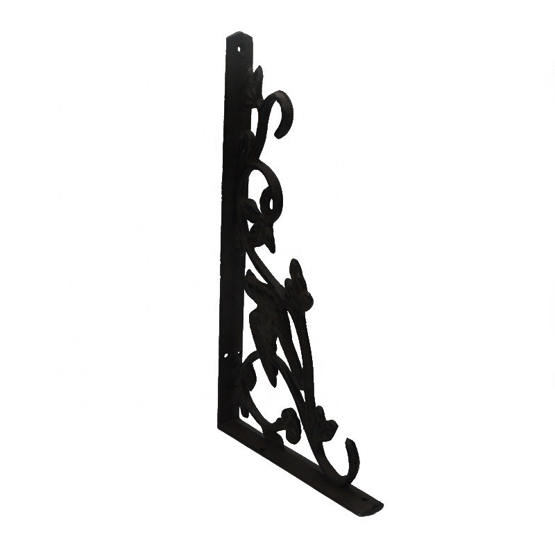 کیفیت Vintage Classic Pattern Cast Iron Shelf Bracket For Shop کارخانه