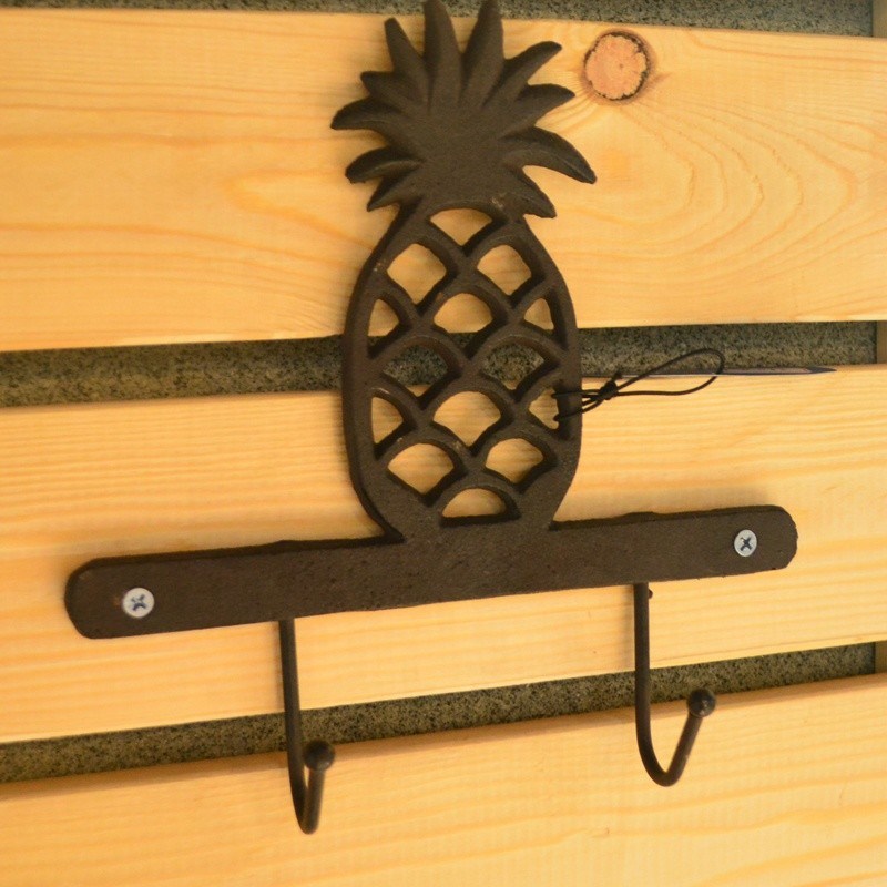 کیفیت Pineapple Vintage Wall Mounted Key Hanger  Cast Iron Crafts کارخانه