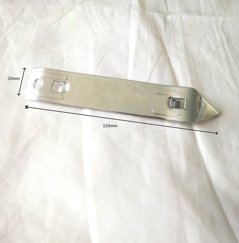 کیفیت Embossed Brands Logo Vintage Stainless Steel Bottle Opener کارخانه