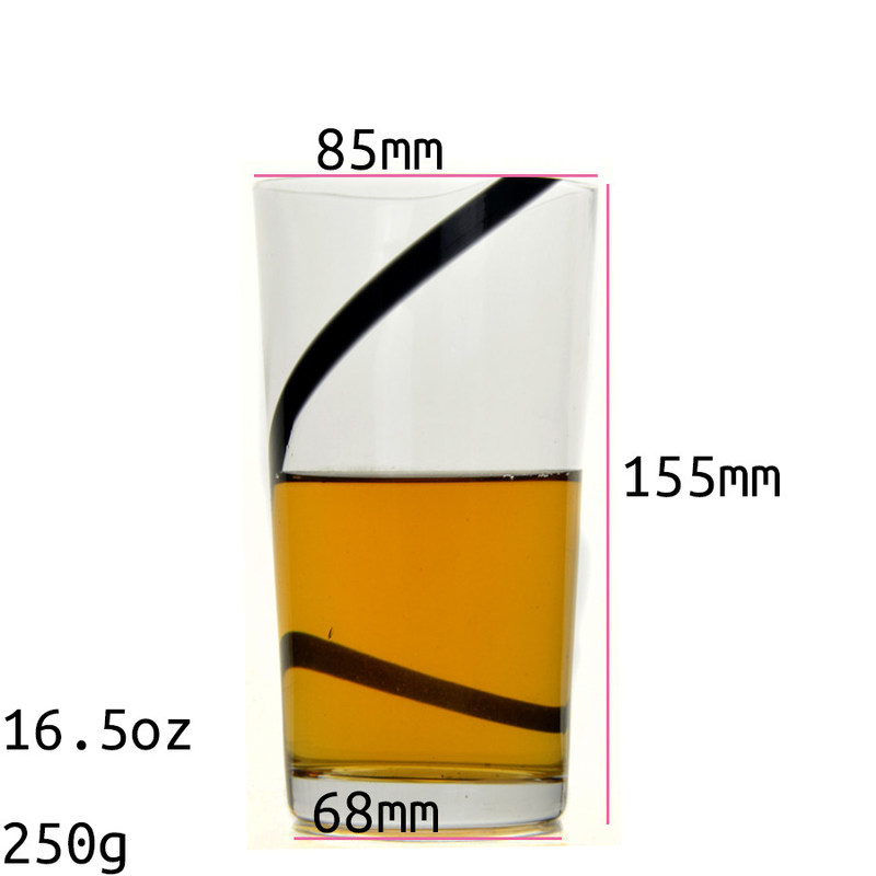 کیفیت Solid Color tall Tumbler Drinking Glasses For Home کارخانه