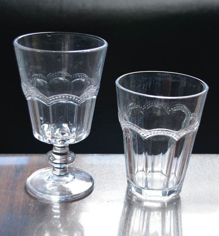 کیفیت Stemless Embossed Multiple Tangent 10 Oz Glass Tumbler کارخانه