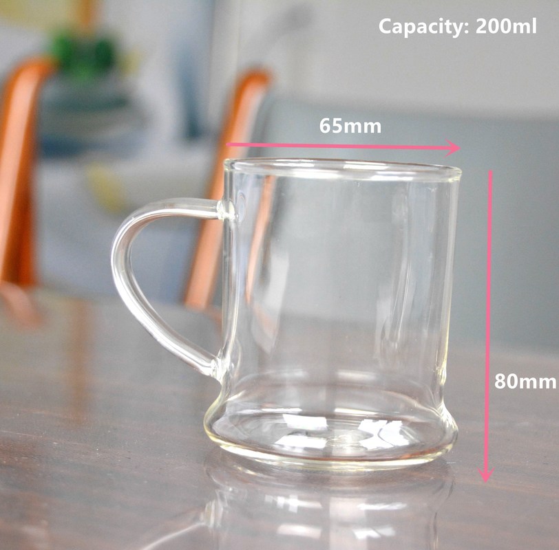 کیفیت Heat Resistant Borosilicate Clear Tumbler Drinking Glasses کارخانه