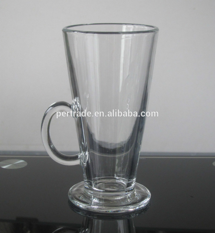 کیفیت Irish Style Machine Made Crystal Whisky Tumblers With Handle کارخانه