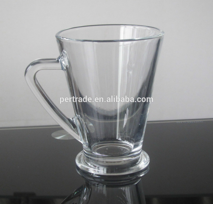 کیفیت Irish Style Machine Made Crystal Whisky Tumblers With Handle کارخانه