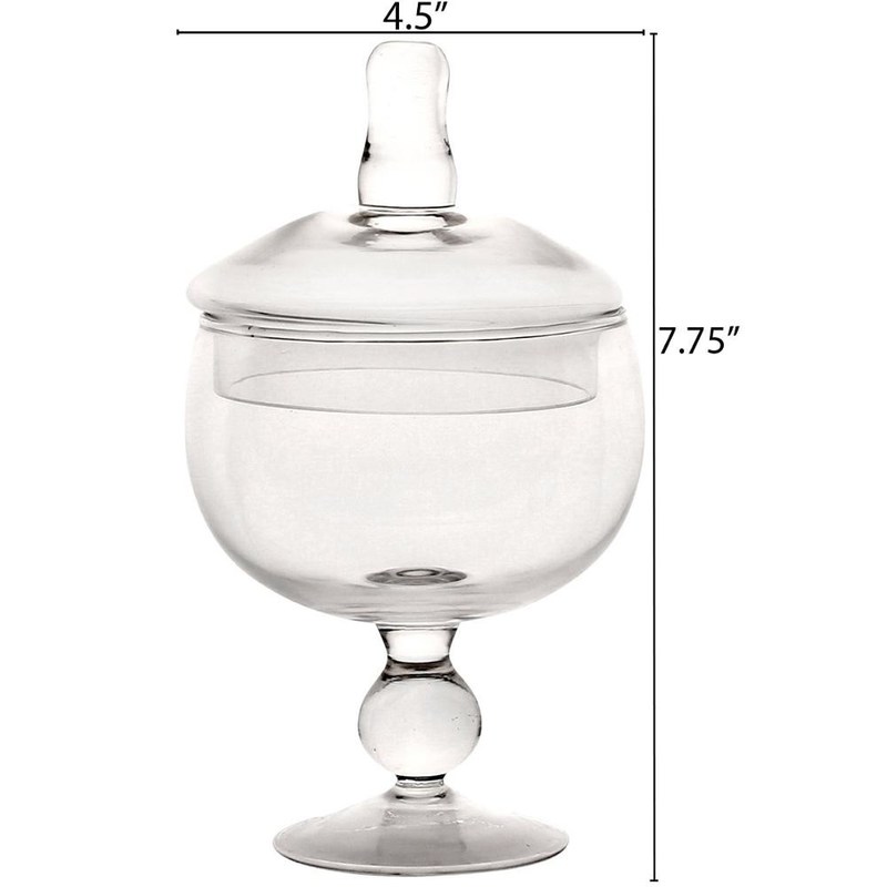 کیفیت Multipurpose Set Of 3 Clear Glass Jars For Kitchen کارخانه