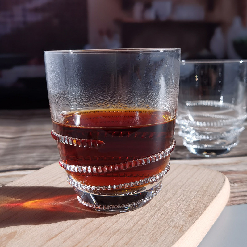 کیفیت Creative Hemp Rope Winding Tumbler Drinking Glasses Lead Free کارخانه