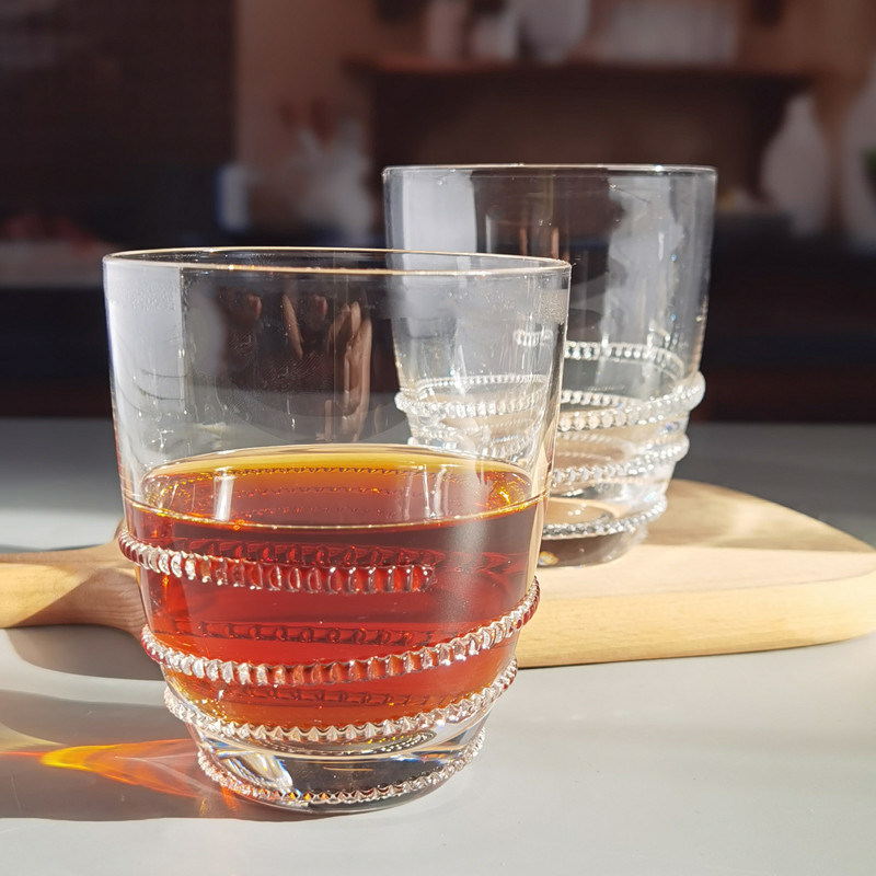 کیفیت Creative Hemp Rope Winding Tumbler Drinking Glasses Lead Free کارخانه