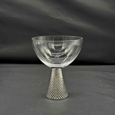 کیفیت Electroplate Diamond Base Wine Glass Set کارخانه