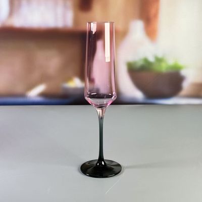 کیفیت Hand-blow Color Gradient Wine Glass Set High Quality Crystal Wine Glass For Gift For Weeding کارخانه