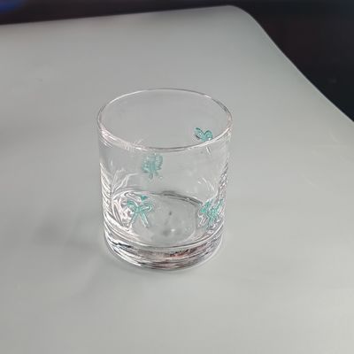 کیفیت 14oz Valentine's Decorative DOF Glass Bowknot Water Tumbler Glasses Mexico Icon Rock Glass Cup for Wedding Party Gift کارخانه