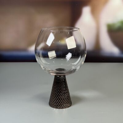 کیفیت Electroplate Diamond Base Wine Glass Set کارخانه