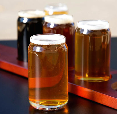 کیفیت 250ml Customize Craft Beer Glasses With Logo Printing کارخانه