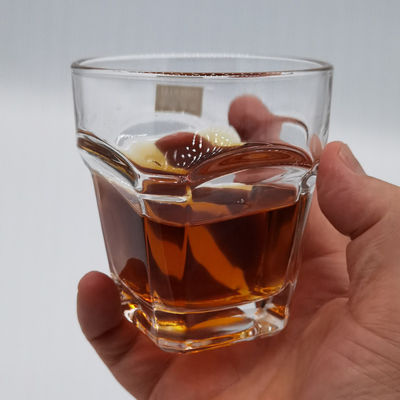 کیفیت Transparent Square Bottom 10 Oz Whiskey Glasses For Home کارخانه