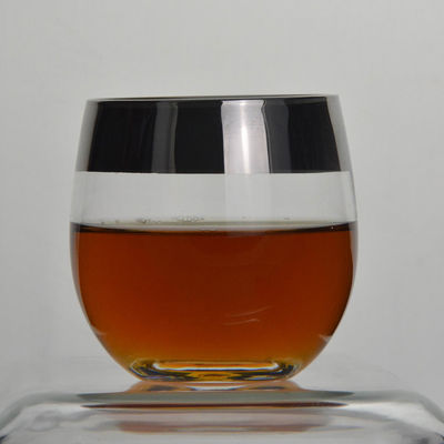 کیفیت Round Handmade Whiskey Glass کارخانه