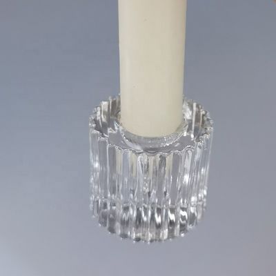 کیفیت Crystal Embossed Mini Candle Stand for special event کارخانه