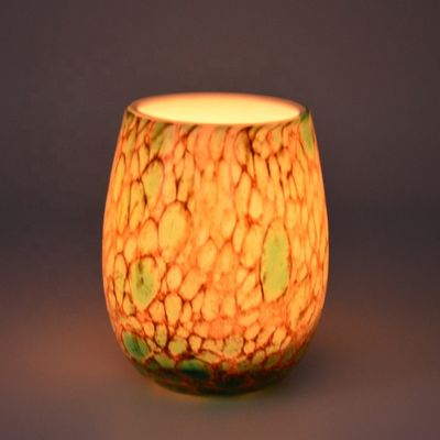 کیفیت Turquoise Solid Color Votive Glass Candle Holders کارخانه