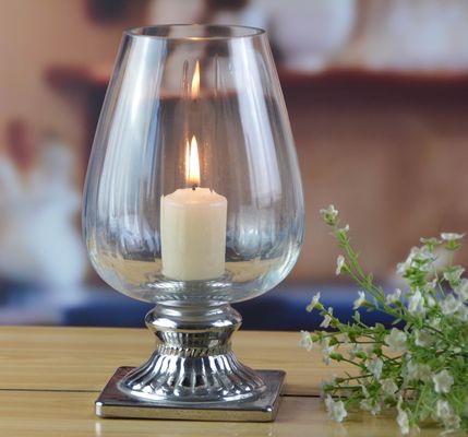 کیفیت Handmade Ancient Pillar Candle Holders With Silver Foot کارخانه