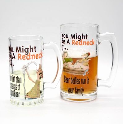 کیفیت Color Print Decorated Mug Craft Beer Glasses کارخانه