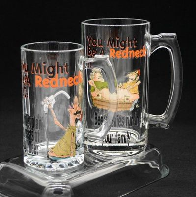 کیفیت Color Print Decorated Mug Craft Beer Glasses کارخانه