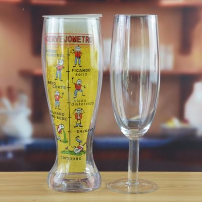 کیفیت Decorative 55oz SGS Certificate Craft Beer Glasses کارخانه