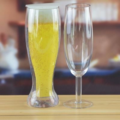 کیفیت Decorative 55oz SGS Certificate Craft Beer Glasses کارخانه