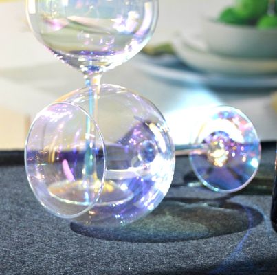 کیفیت Giant Rainbow Color Balloon Shape 23 Oz Crystal Wine Glasses کارخانه