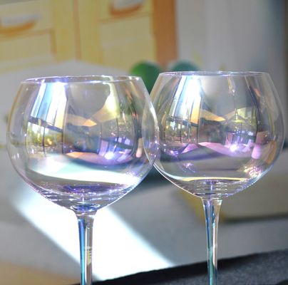 کیفیت Giant Rainbow Color Balloon Shape 23 Oz Crystal Wine Glasses کارخانه