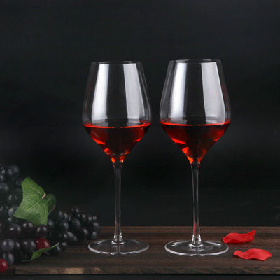 کیفیت Hand Blowned Thin Wall Lead Free Crystal Wine Glass کارخانه