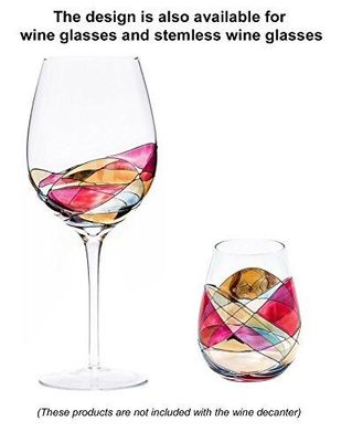 کیفیت Handpainted Stemless Golden Luster Crystal Wine Glass , Engraved Crystal Glasses کارخانه