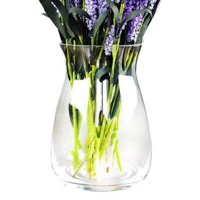 کیفیت Rainbow Decorative Glass Vase کارخانه