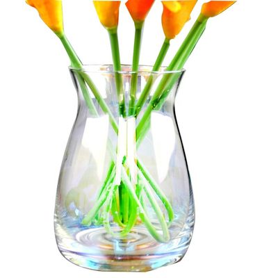 کیفیت Rainbow Decorative Glass Vase کارخانه