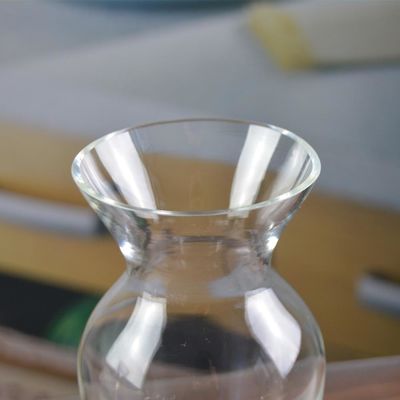 کیفیت Customize Irridescent Decorative Glass Vase For Home کارخانه